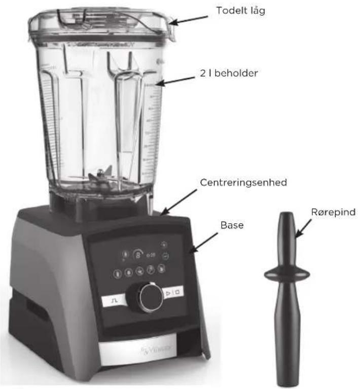 Vitamix Ascent A3500i - DELEOGFUNKTIONER - 1