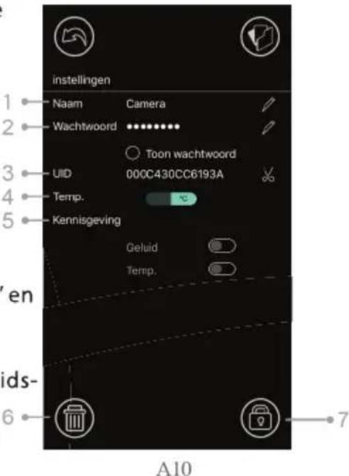 Luvion Grand Elite 3 Connect - Functies van het instellingsmenu van de app - 1