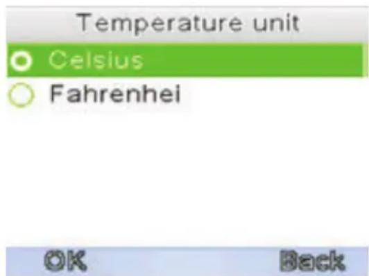 Luvion Easy - MENU > EINSTELLUNGEN > LCD BACKLIGHT - 3