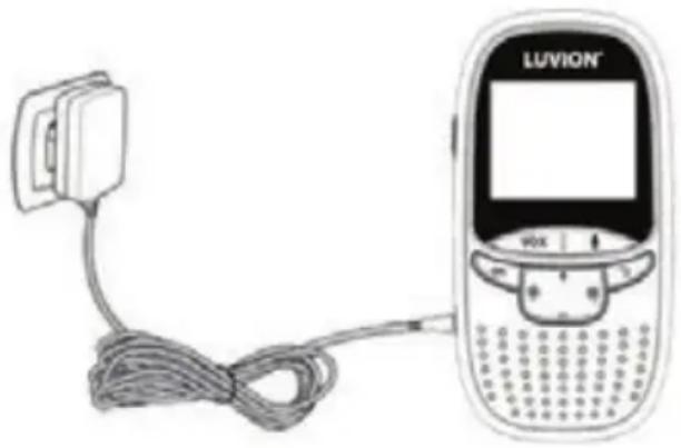 Luvion Easy - INSTALLING THE PARENT UNIT (MONITOR) - 1