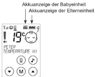 ALECTO DBX68 - AKKU ÜBERPRÜFEN: - 5