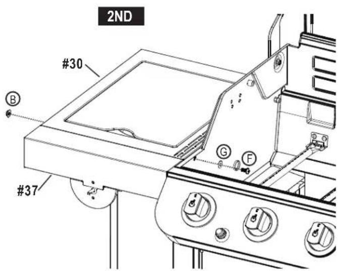 CHAR BROIL 463276517 - ASSEMBLY/ ASSEMBLAGE/ ARMADO - 22