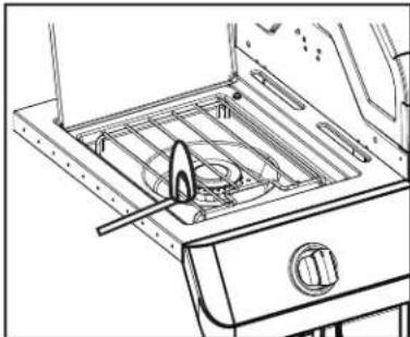 CHAR BROIL 463276517 - Encendido con fósforos del quemador lateral - 1