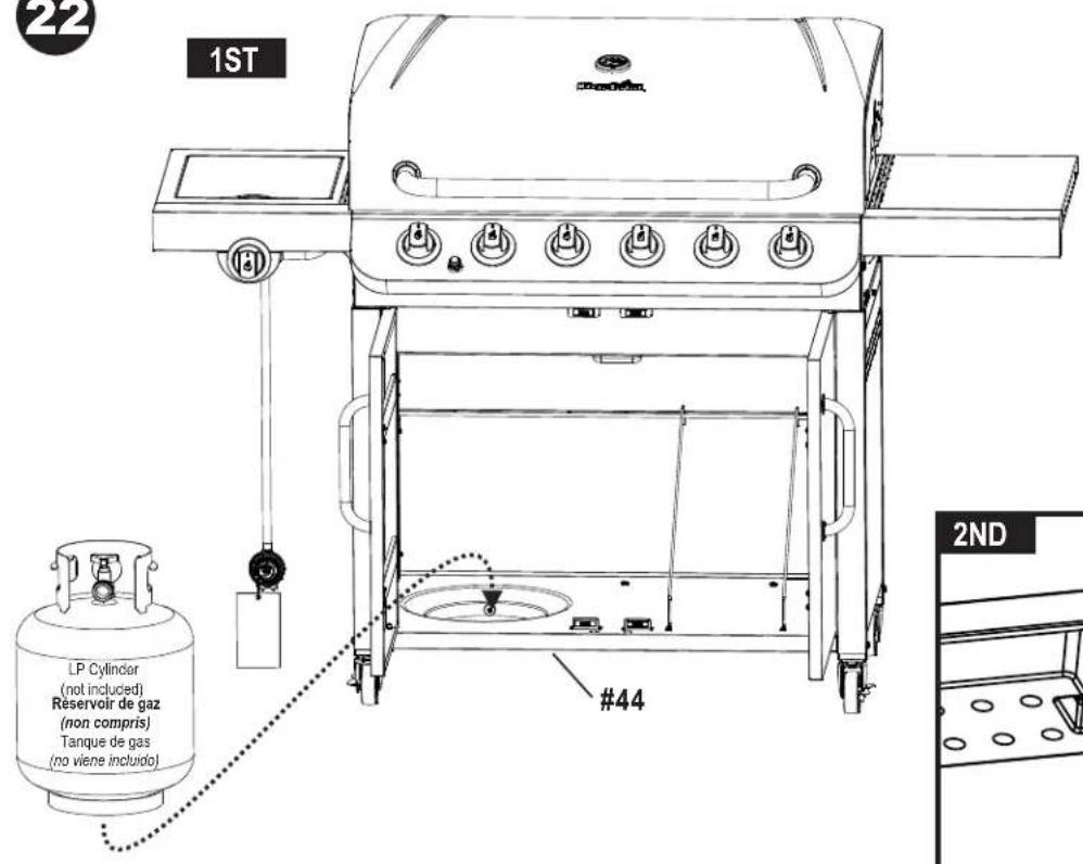 CHAR BROIL 463276517 - ASSEMBLY/ ASSEMBLAGE/ ARMADO - 53