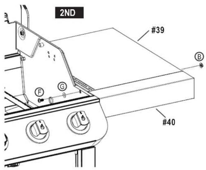 CHAR BROIL 463276517 - ASSEMBLY/ ASSEMBLAGE/ ARMADO - 14