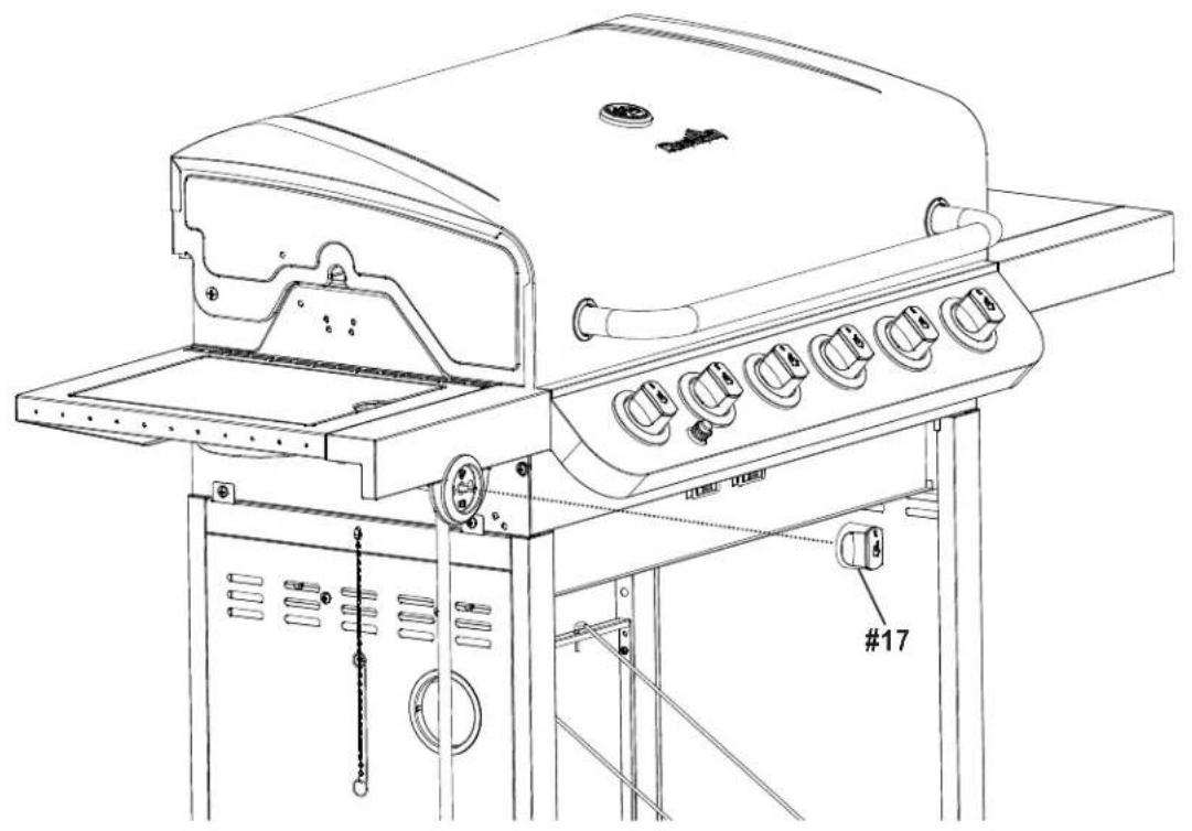 CHAR BROIL 463276517 - ASSEMBLY/ ASSEMBLAGE/ ARMADO - 30