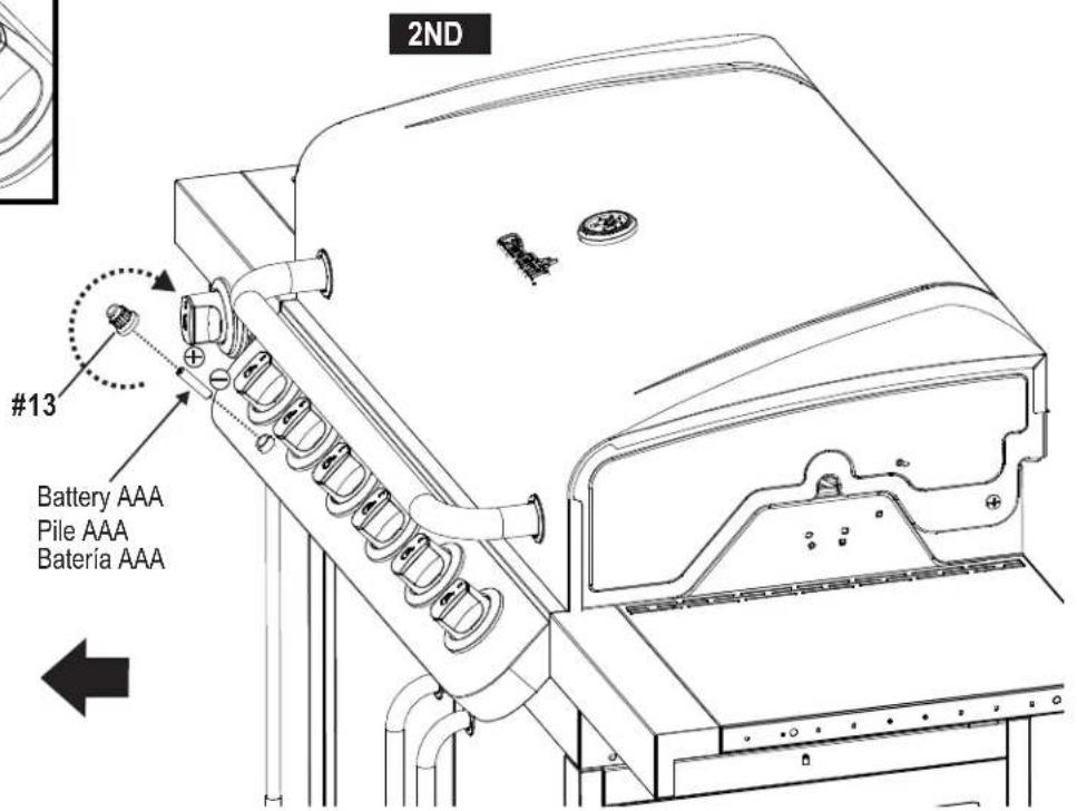 CHAR BROIL 463276517 - ASSEMBLY/ ASSEMBLAGE/ ARMADO - 45