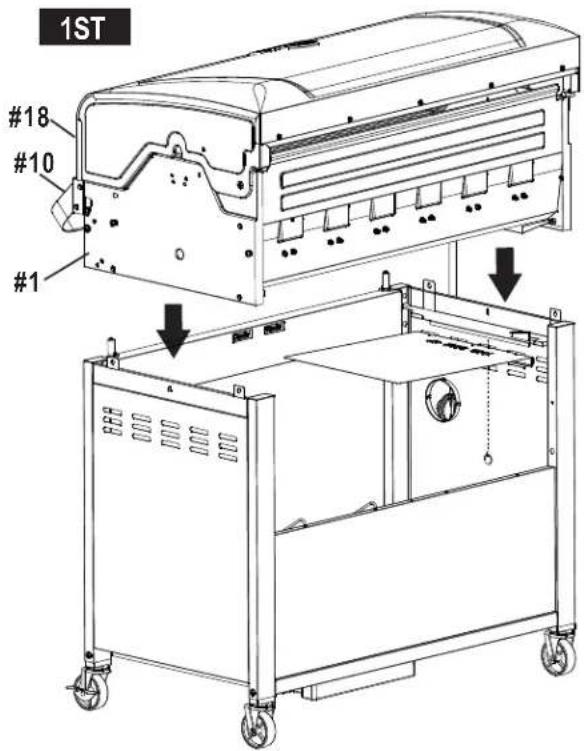 CHAR BROIL 463276517 - ASSEMBLY/ ASSEMBLAGE/ ARMADO - 11