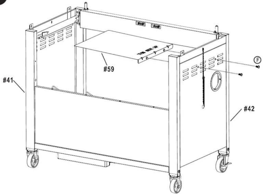 CHAR BROIL 463276517 - ASSEMBLY/ ASSEMBLAGE/ ARMADO - 7