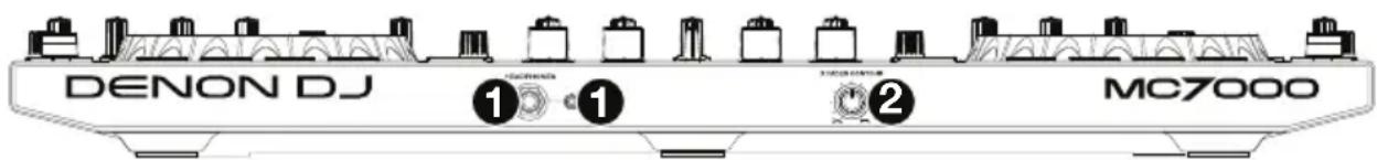 DENON MC7000 - Vorderseite - 1