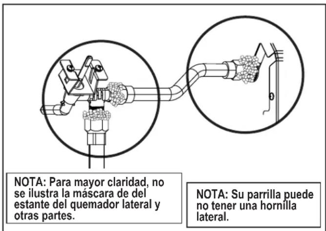 CHAR BROIL 463277017 - Cierre todas las perillas de control de la parrilla. - 2