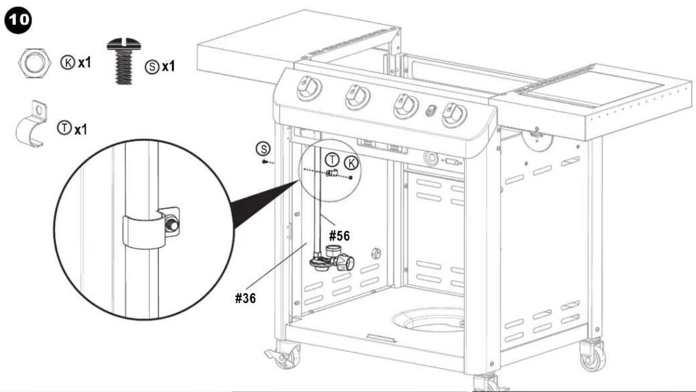 CHAR BROIL 463277017 - ASSEMBLY/ ASSEMBLAGE/ ARMADO - 20