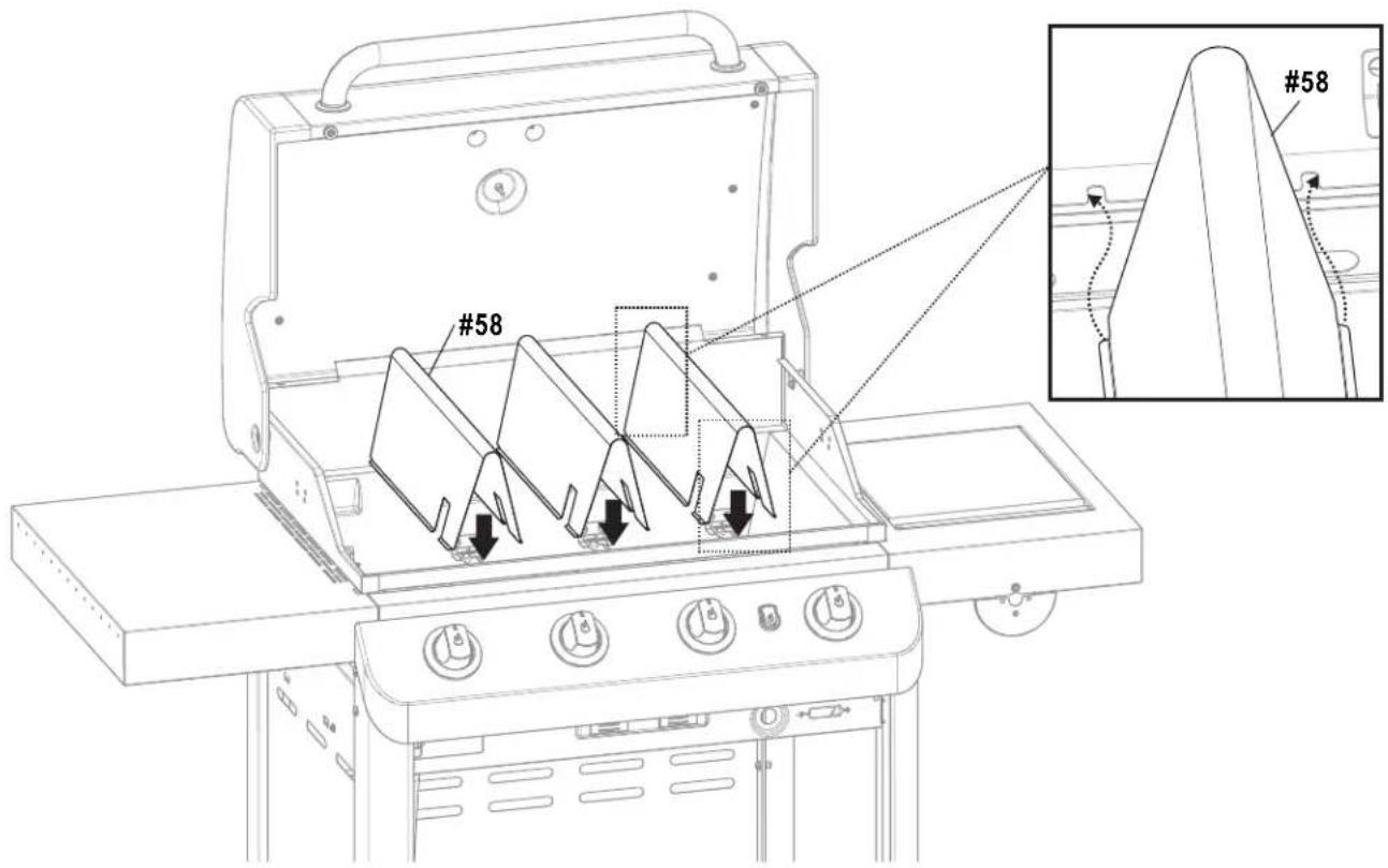 CHAR BROIL 463277017 - WARNING - 3