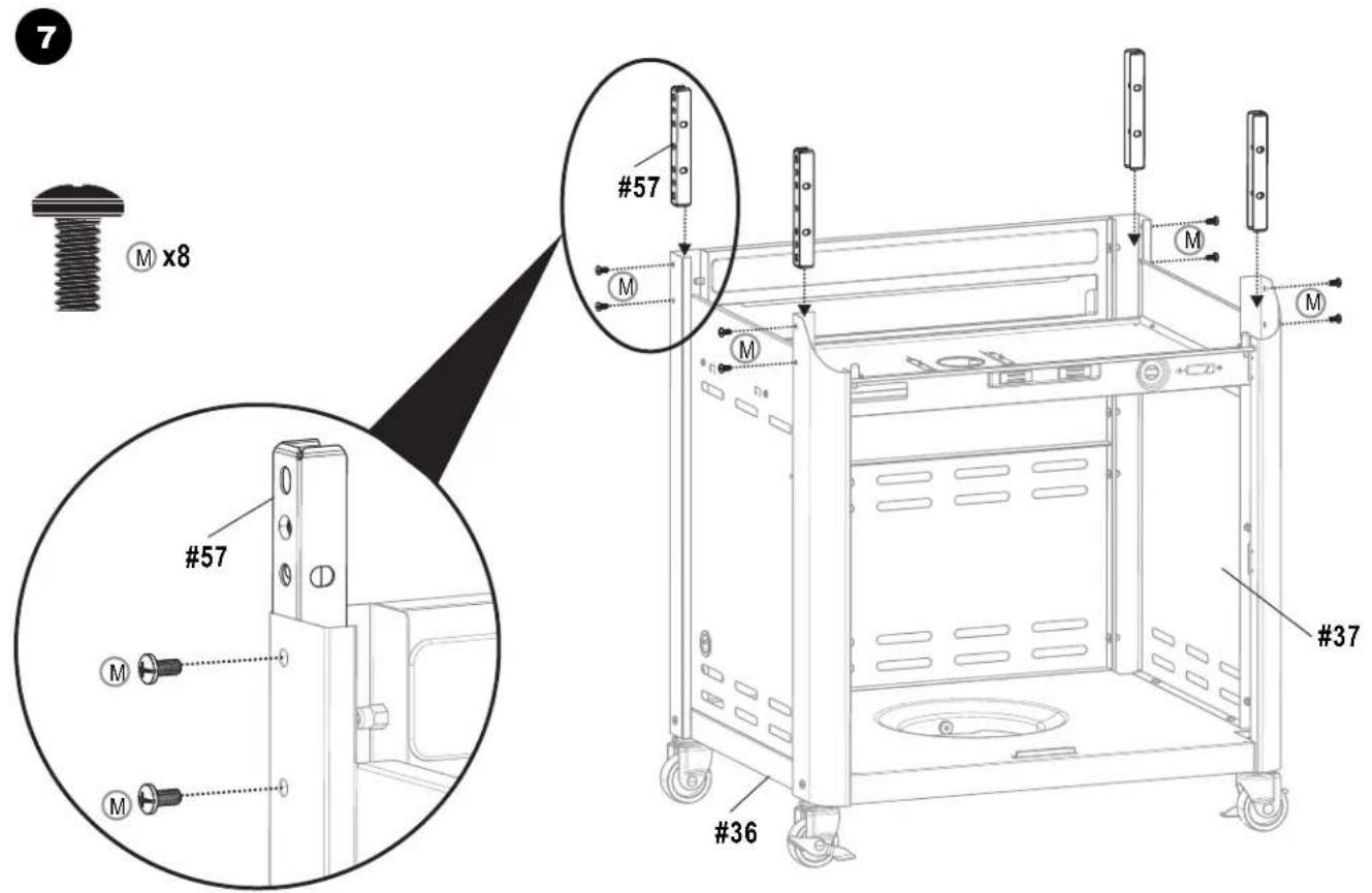 CHAR BROIL 463277017 - ASSEMBLY/ ASSEMBLAGE/ ARMADO - 17