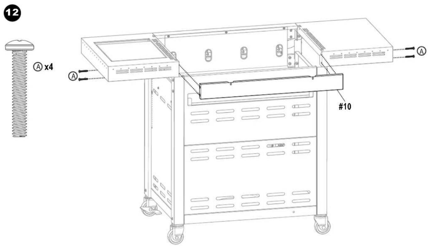 CHAR BROIL 463277017 - CAUTION - 4