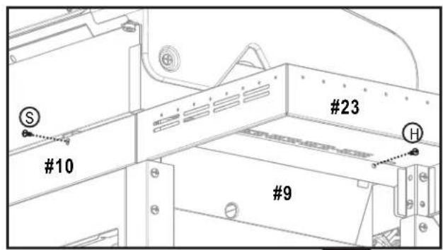 CHAR BROIL 463277017 - CAUTION - 9