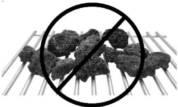 CHAR BROIL 463277017 - Pierres de lave et briquettes - 1