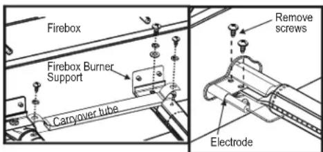 CHAR BROIL 463277017 - Correct burner-to-valve engagement - 2
