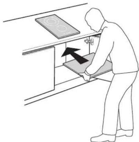 BAUKNECHT CTAR 6360 IN - Mise en PLACE de la TABLE de cuisson - 2