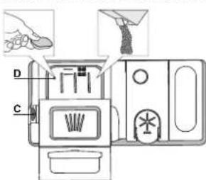 BAUKNECHT BCIC 3C26 E - PAFYLLNING AV DISKMEDELSBEHÄLLAREN - 1