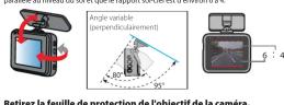 KENWOOD DRV330 - Lorsque you utilise appareil, assurez-vous que le champ de vision de la camera est - 2