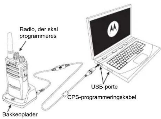 MOTOROLA XT460 - Kloning ved brug af CPS (Customer Programming Software) - 1