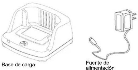 MOTOROLA XT460 - Fuente de alimentación y base de carga con bandeja - 1