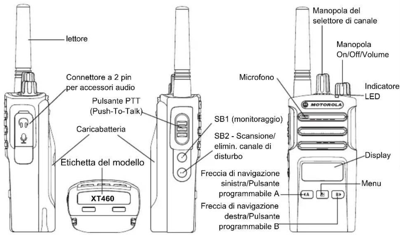 MOTOROLA XT460 - PANORAMICA SULLA RADIO - 1