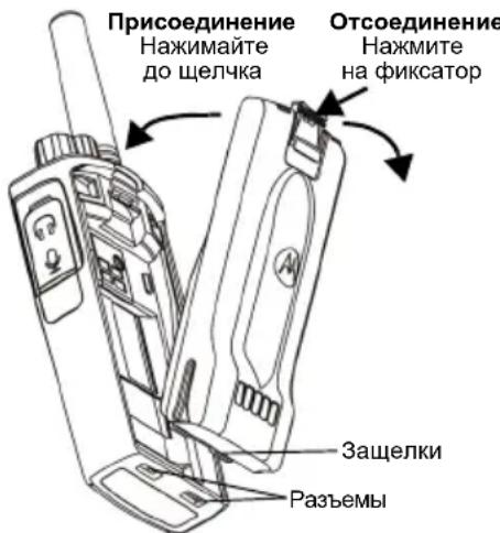 MOTOROLA XT460 - Установка литий-ионного аккумулятора - 1