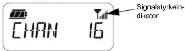 MOTOROLA XT460 - Signalstyrkeindikator og indikator for opptatt kanal - 1
