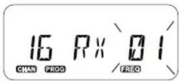 MOTOROLA XT460 - PROGRAMMING RX (RECEPTION) FREQUENCIES - 1
