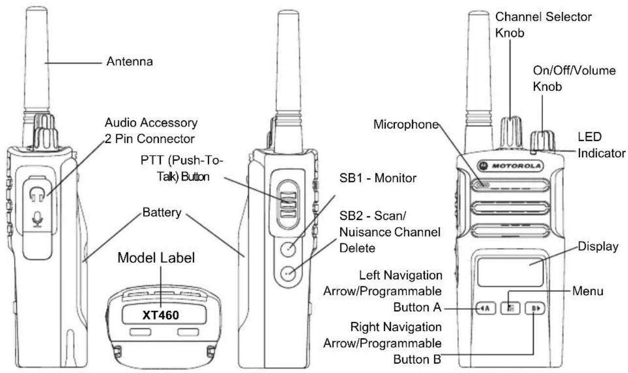 MOTOROLA XT460 - RADIO OVERVIEW - 1