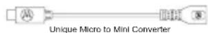 MOTOROLA XT460 - CPS and Cloning Cables (Optional Accessory) - 3