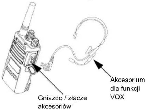 MOTOROLA XT460 - ZESTAW GŁOŚNOMÓWIĄCY / FUNKCJA VOX - 1