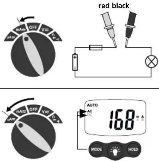 Laserliner MultiMeterPocket - μA mA Current measurement DC/AC - 1