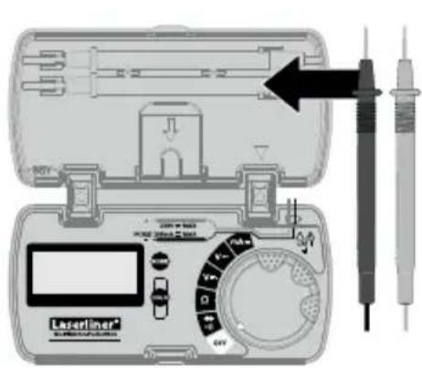 Laserliner MultiMeterPocketBox - Moeteotsakute kinnitus - 1