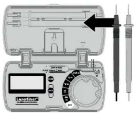 Laserliner MultiMeterPocketBox - 2issaggio delle punte - 1