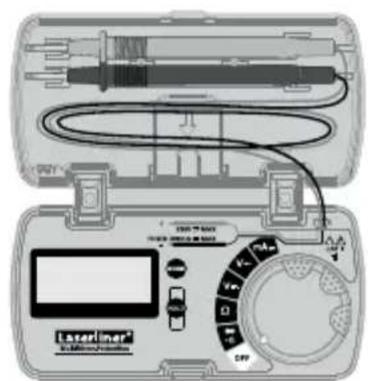 Laserliner MultiMeterPocketBox - Mittapuikkojen kiinnitys - 2
