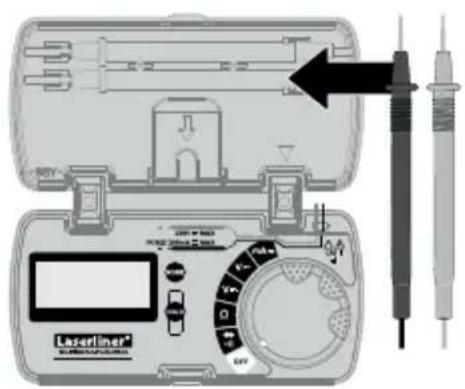 Laserliner MultiMeterPocketBox - 2evestiging van de meetpunten - 1