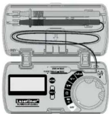 Laserliner MultiMeterPocketBox - Eastgorelse af målespiderne - 2