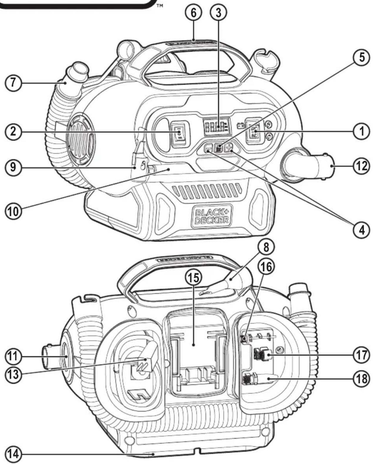 BLACK & DECKER BDCINF18 - 1