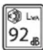BLACK & DECKER GWC1820PC - Labels op het apparaat - 7