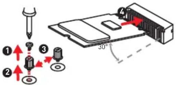 MSI B250M PROVDH - M2_1: Cnot M.2 (Klouy M) - 1