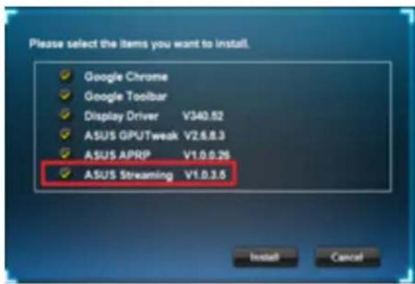 ASUS Strix GTX 1060 O6G Gaming - ASUS Streaming unter WindoVista / Windows 7/8/8.1 (32/64 Bit) installmenten - 2