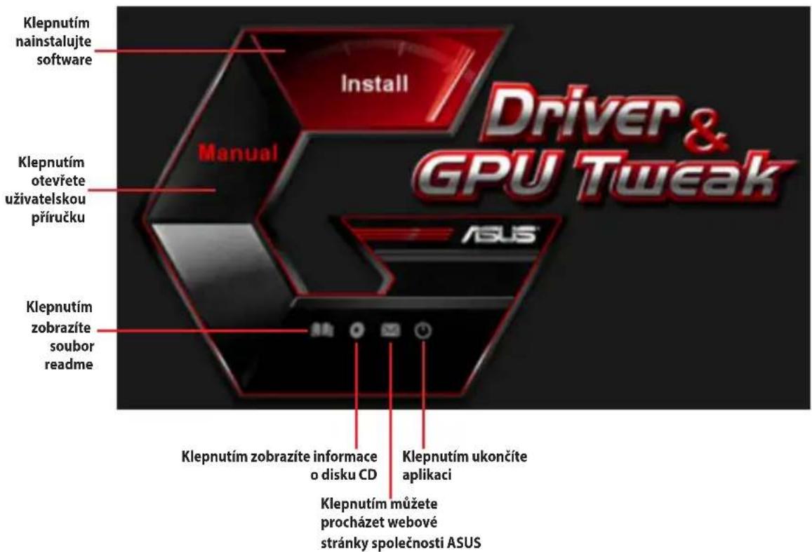 ASUS Strix GTX 1060 O6G Gaming - Informace o podpūrném disku CD - 2