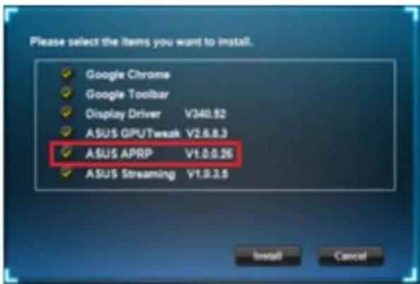 ASUS Strix GTX 1060 O6G Gaming - Installazione di ASUS APRP nei sistemi operativi Windows Vista e Windows® 8.1 / 8 / 7 (32/64 bit) - 2