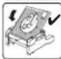 DEWALT DW743 - Markering op het gereedschap - 5