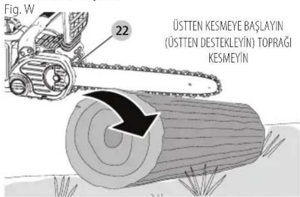 DEWALT DCM565 - Kütüklere ayirmak - 1