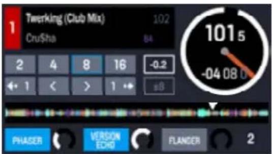 NUMARK NVII - Display - 1