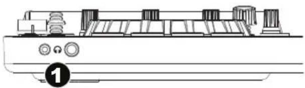 NUMARK NVII - Panneau avant - 1